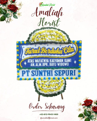 Papan Bunga Duka di Daru