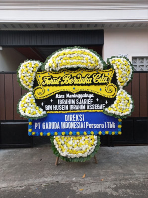 Papan Bunga Duka di Daru